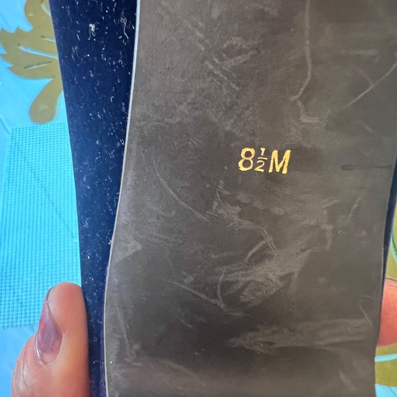 Karen Scott Blue Velvet pumps (narrow) - Picture 5 of 5